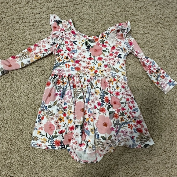 Little Sleepies Other - Little Sleepies Mauve Meadow Dress